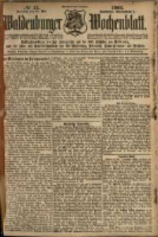 Waldenburger Wochenblatt, Jg. 48, 1902, nr 43