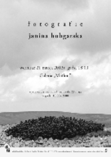 Fotografie: Janina Hobgarska [wystawa] [Dokument ikonograficzny]