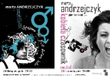 Marta Andrzejczyk: kobieta czasownik [recital] [Dokument ikonograficzny]