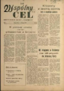 Wspólny cel : Dwutygodnik załogi "Celwiskozy" , 1958, nr 3