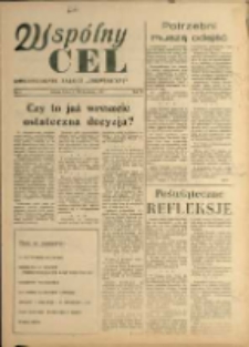 Wspólny cel : Dwutygodnik załogi "Celwiskozy" , 1958, nr 6