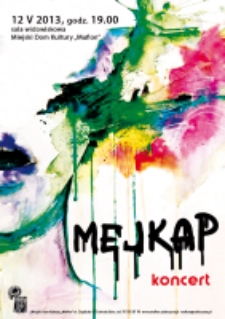 Mejkap: koncert [Dokument ikonograficzny]