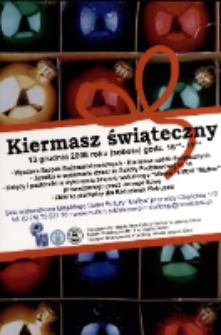 Kiermasz świąteczny [Dokument ikonograficzny]