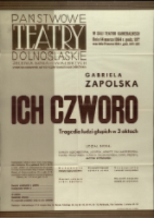Ich czworo - afisz premierowy [Dokument życia społecznego]