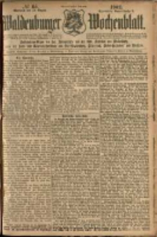Waldenburger Wochenblatt, Jg. 48, 1902, nr 65