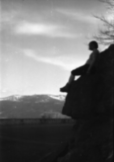 [Karkonosze : panorama z Zakrętu Śmierci] (fot.3) [Dokument ikonograficzny]