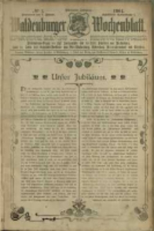 Waldenburger Wochenblatt, Jg. 50, 1904, nr 1