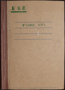 Trudne lata : wspomnienia "EGO"