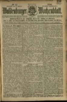 Waldenburger Wochenblatt, Jg. 50, 1904, nr 17