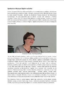 Spotkanie w Muzeum Śląskim w Gorlitz [Dokument elektroniczny]