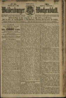 Waldenburger Wochenblatt, Jg. 50, 1904, nr 36