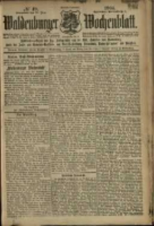 Waldenburger Wochenblatt, Jg. 50, 1904, nr 49