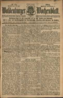 Waldenburger Wochenblatt, Jg. 50, 1904, nr 58