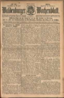 Waldenburger Wochenblatt, Jg. 50, 1904, nr 61