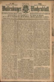 Waldenburger Wochenblatt, Jg. 50, 1904, nr 69