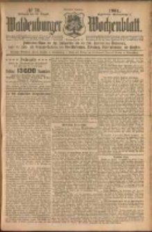 Waldenburger Wochenblatt, Jg. 50, 1904, nr 70
