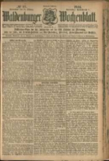 Waldenburger Wochenblatt, Jg. 50, 1904, nr 83
