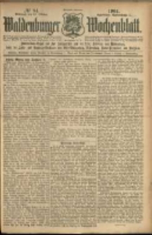 Waldenburger Wochenblatt, Jg. 50, 1904, nr 84