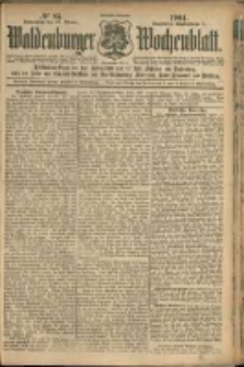 Waldenburger Wochenblatt, Jg. 50, 1904, nr 85