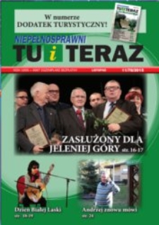Niepełnosprawni Tu i Teraz, 2015, nr 11 (78) [Dokument elektroniczny]