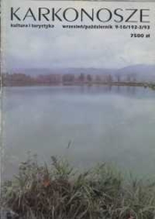 Karkonosze: Kultura i Turystyka, 1993, nr 9/10 (192/3)