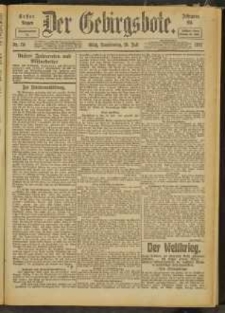 Der Gebirgsbote, 1917, nr 78 [19.07]