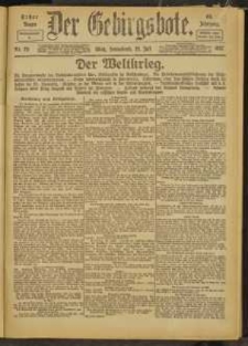 Der Gebirgsbote, 1917, nr 79 [21.07]