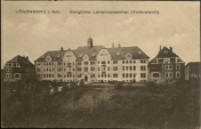 Löwenberg i. Schl. Königliches Lehrerinnenseminar (Vorderansicht) [Dokument ikonograficzny]