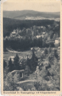 Krummhübel im Riesengebirge mit Kriegerdenkmal [Dokument ikonograficzny]