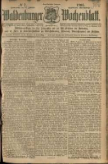Waldenburger Wochenblatt, Jg. 51, 1905, nr 7