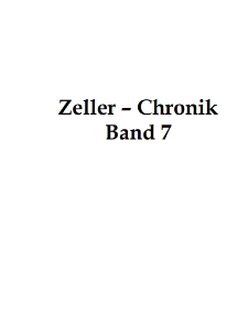 Zeller-Chronik. Bd. 7 [Dokument elektroniczny]