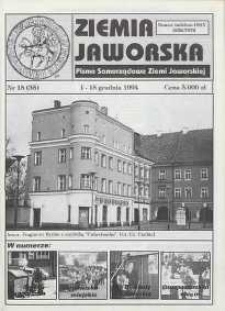 Ziemia Jaworska : pismo samorządowe Ziemi Jaworskiej, 1994, nr 15