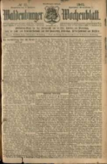 Waldenburger Wochenblatt, Jg. 51, 1905, nr 11