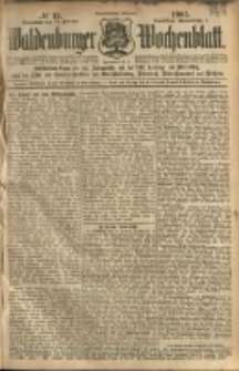 Waldenburger Wochenblatt, Jg. 51, 1905, nr 15