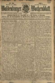 Waldenburger Wochenblatt, Jg. 51, 1905, nr 20