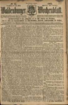 Waldenburger Wochenblatt, Jg. 51, 1905, nr 25