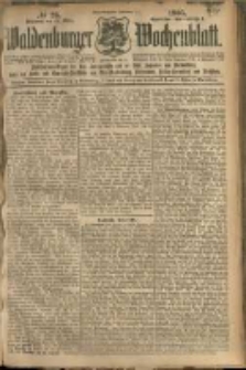 Waldenburger Wochenblatt, Jg. 51, 1905, nr 26