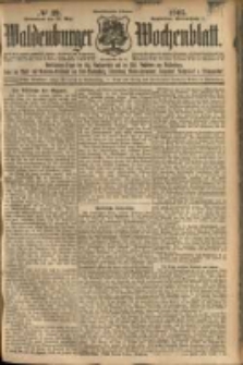 Waldenburger Wochenblatt, Jg. 51, 1905, nr 39