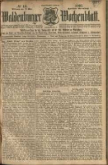 Waldenburger Wochenblatt, Jg. 51, 1905, nr 40