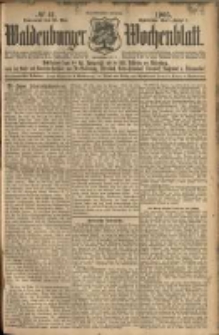 Waldenburger Wochenblatt, Jg. 51, 1905, nr 41