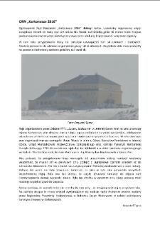 ORN „Karkonosze 2016” [Dokument elektroniczny]