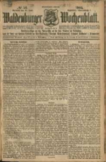 Waldenburger Wochenblatt, Jg. 51, 1905, nr 52