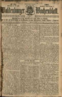 Waldenburger Wochenblatt, Jg. 51, 1905, nr 56