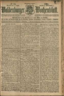 Waldenburger Wochenblatt, Jg. 51, 1905, nr 64