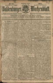 Waldenburger Wochenblatt, Jg. 51, 1905, nr 69