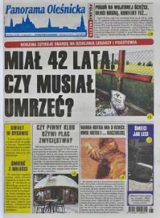 Panorama Oleśnicka, 2013, nr 28