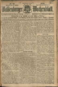 Waldenburger Wochenblatt, Jg. 51, 1905, nr 86