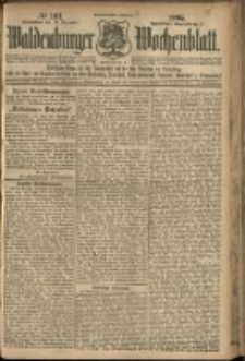 Waldenburger Wochenblatt, Jg. 51, 1905, nr 101