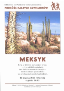 Podróże naszych czytelników - Meksyk [Dokument życia społecznego]