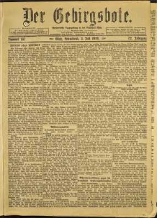 Der Gebirgsbote, 1920, nr 147 [3.07]